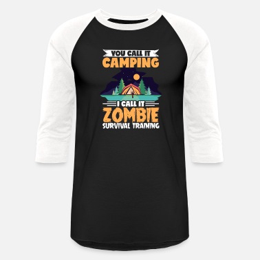 Tent Camper Gift Gift for Camper Zombie Apocalypse Shirt Funny Zombie Shirt Zombie Survival Gift Cool Camping Shirt Camping Trip Shirt