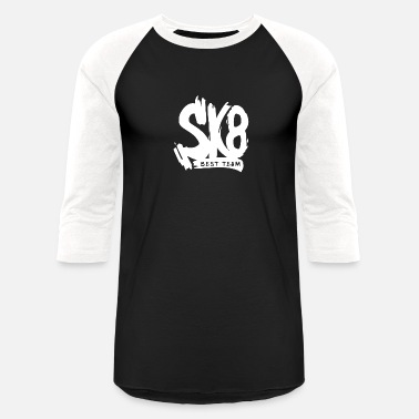 Sk8 sk8 - Unisex Baseball T-Shirt