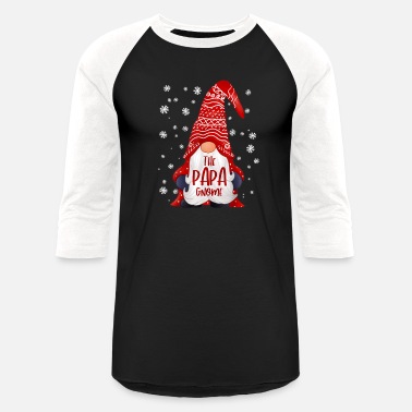 Saying Funny Papa Gnome Family Matching Christmas - Unisex Baseball T-Shirt