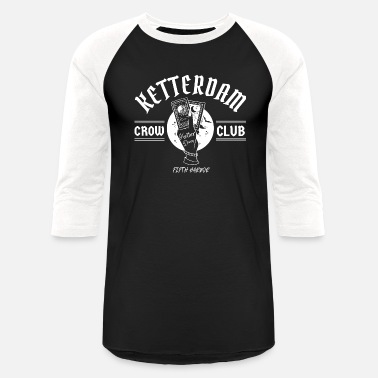 Jesper Ketterdam Crow Club/No Mourners No Funerals/Kaz - Unisex Baseball T-Shirt