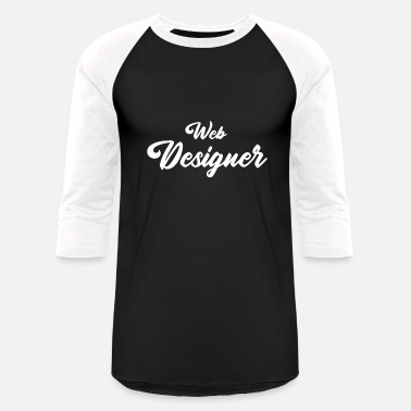 Signature Web Designer - Unisex Baseball T-Shirt