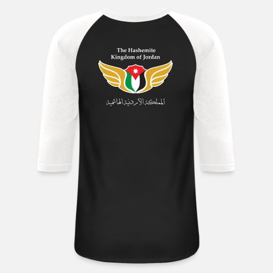 Jordan Flag Unisex Baseball T Shirt Spreadshirt