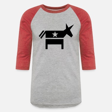 Democratic Democrat - Unisex Baseball T-Shirt