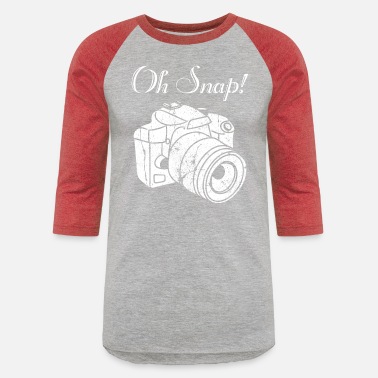 Oh Snap Gift for Photographer Funny Long Sleeve T-Shirt Novelty Present