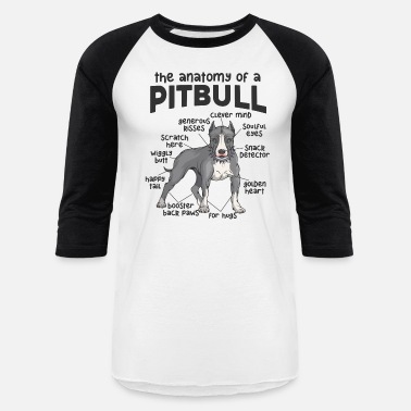 KLQ Pitbull Mom Men Round Neck Long Sleeve Tees Cotton T-Shirt