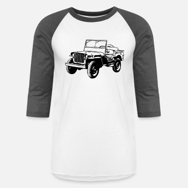 teesquare1st Mens Willys Jeep USA 5 White Sweatshirt 