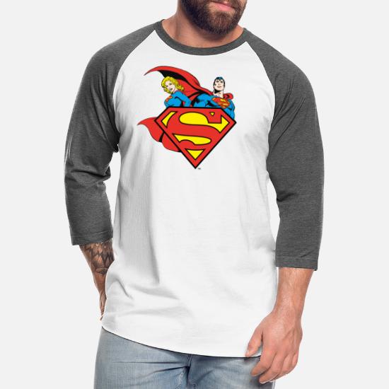 Superman T-Shirt Tops Supergirl Mens Ladies Unisex Super Hero Official DC Comics