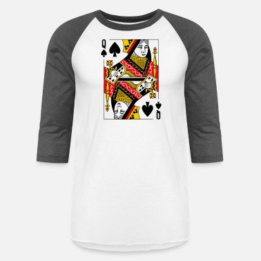 Bridge Player Queen of Spades Card Costume T-Shirt Poker 