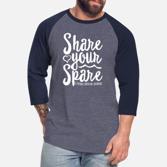 Share Your Spare Kidney Donation Unisex Long Sleeved Shirt Choose Color