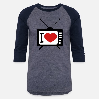 I Love Heart Watching TV T-Shirt