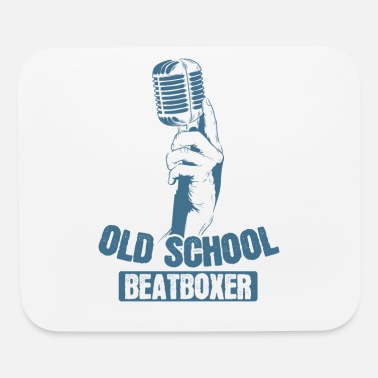 Human Old School Beat Boxer - Mouse Pad