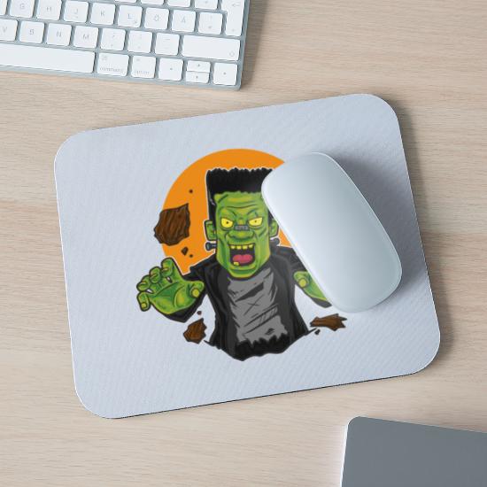 1/4th an Inch Thick Frankenstein Computer Mouse PAD