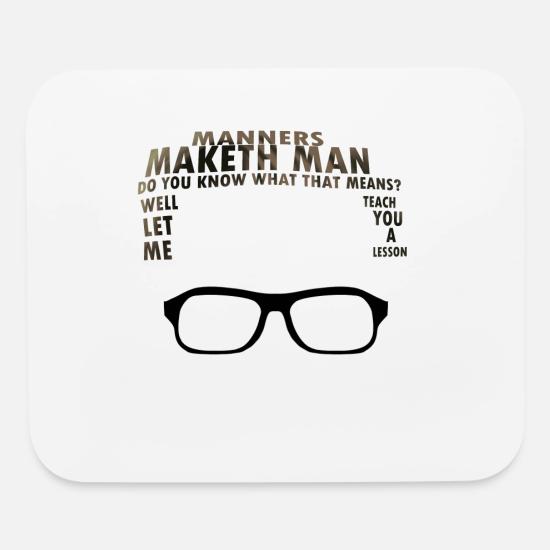 Kingsman Manners Maketh Man Mouse Pad Spreadshirt