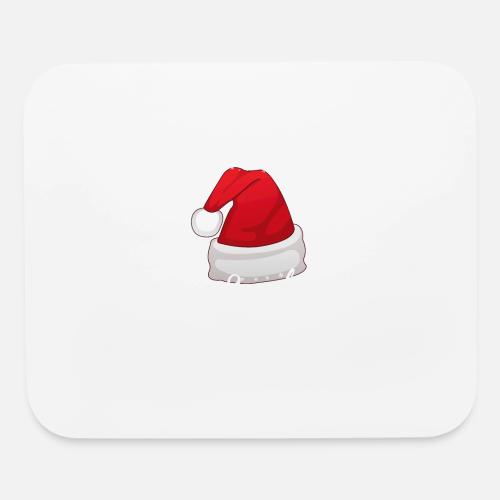 Christmas Squad Santa Hat Xmas Winter Holidays Holiday Season Costume Mouse Pad Horizontal White