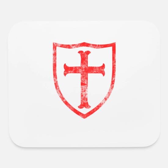 Crusader Cross Gift Templar Christian Warrior Mouse Pad Spreadshirt All png & cliparts images on nicepng are best quality. crusader cross gift templar christian warrior mouse pad white