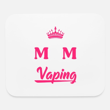 I am a mom against vaping Funny Mom Shirt - Mouse Pad