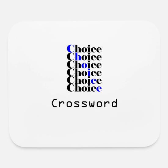 Spot On A Shirt Crossword Clue Mouse Pad