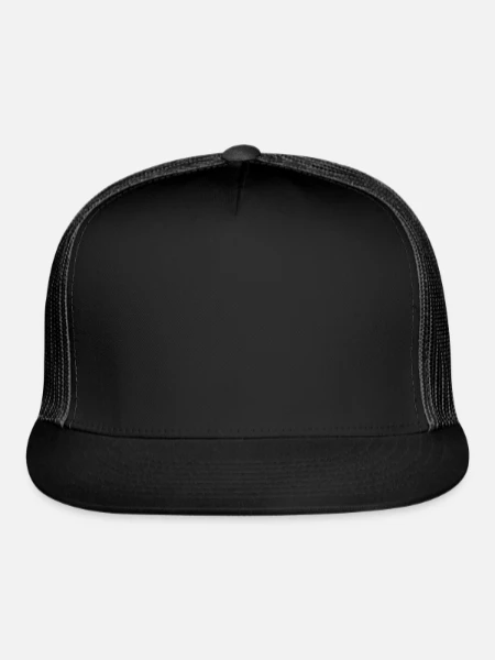 Trucker Hat - black/black - Front