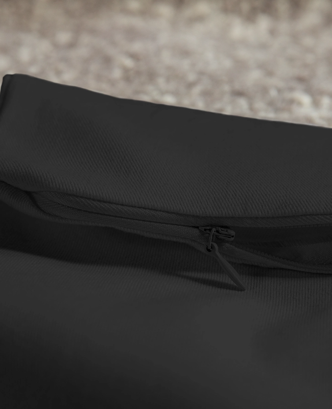 Throw Pillow Cover 17.5” x 17.5” Back - center