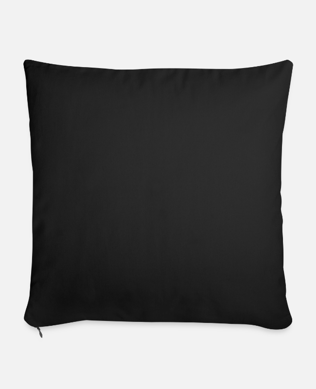 Throw Pillow Cover 17.5” x 17.5” Back - center