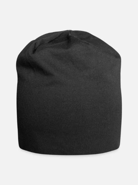 Jersey Beanie - black - Front