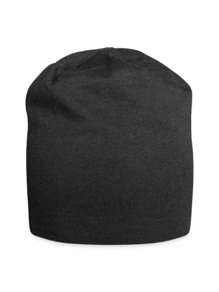 Jersey Beanie - charcoal grey - Front