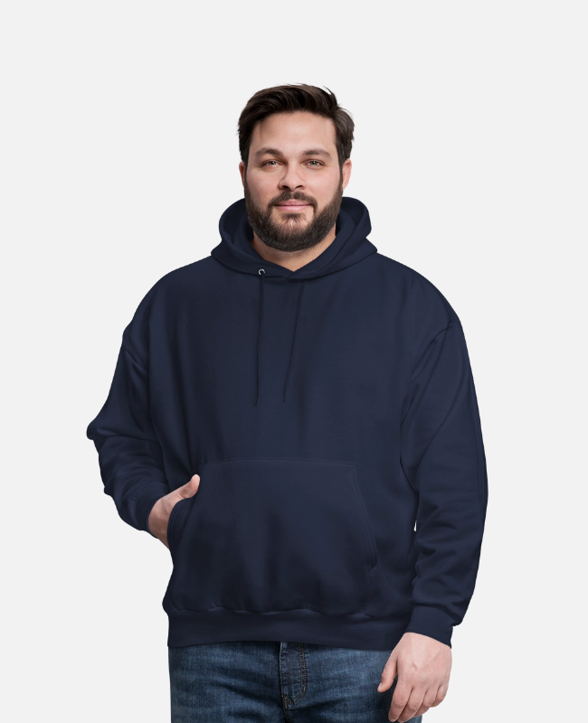 Men's Hoodie Front - center