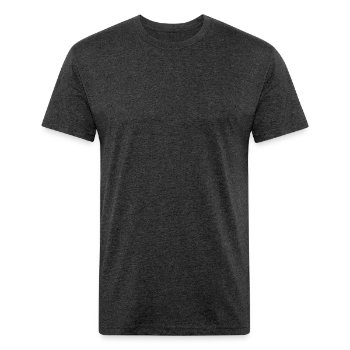 Unisex Poly/Cotton T-Shirt - heather black - Front - Jose (178cm)