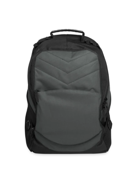 Computer Backpack - charcoal - Front