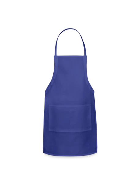 Tablier réglable - bleu roi - Devant