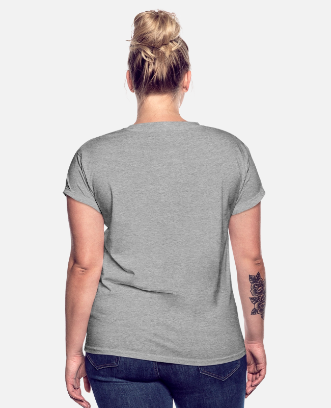Women's Relaxed Fit T-Shirt Back - center