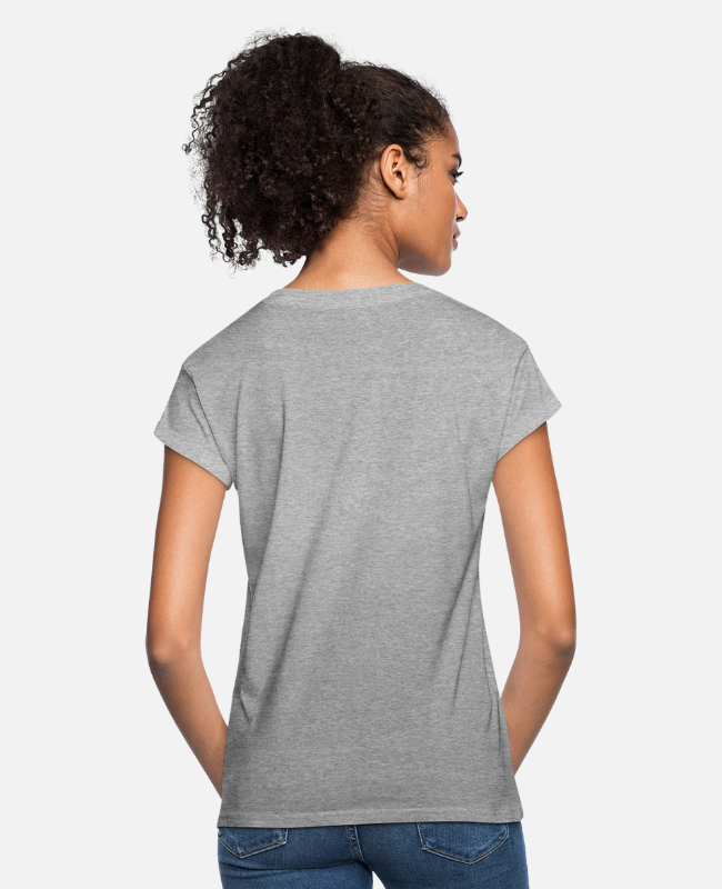 Women's Relaxed Fit T-Shirt Back - center