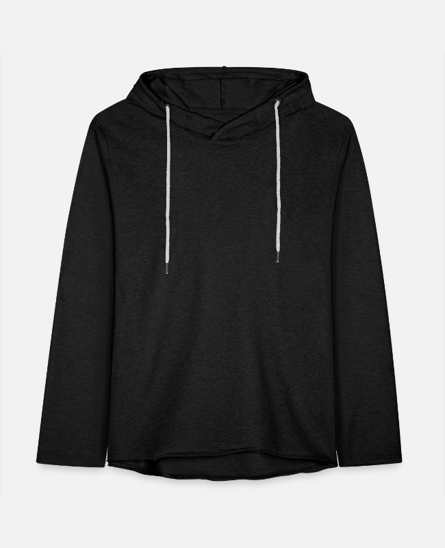 Unisex Lightweight Terry Hoodie Front - center