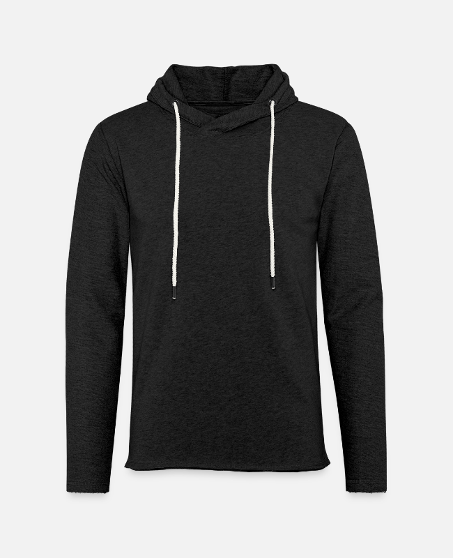 Unisex Lightweight Terry Hoodie Front - center