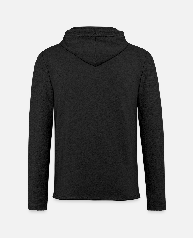 Unisex Lightweight Terry Hoodie Back - center
