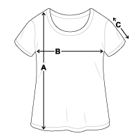 Women’s Curvy T-Shirt | LAT 3804
