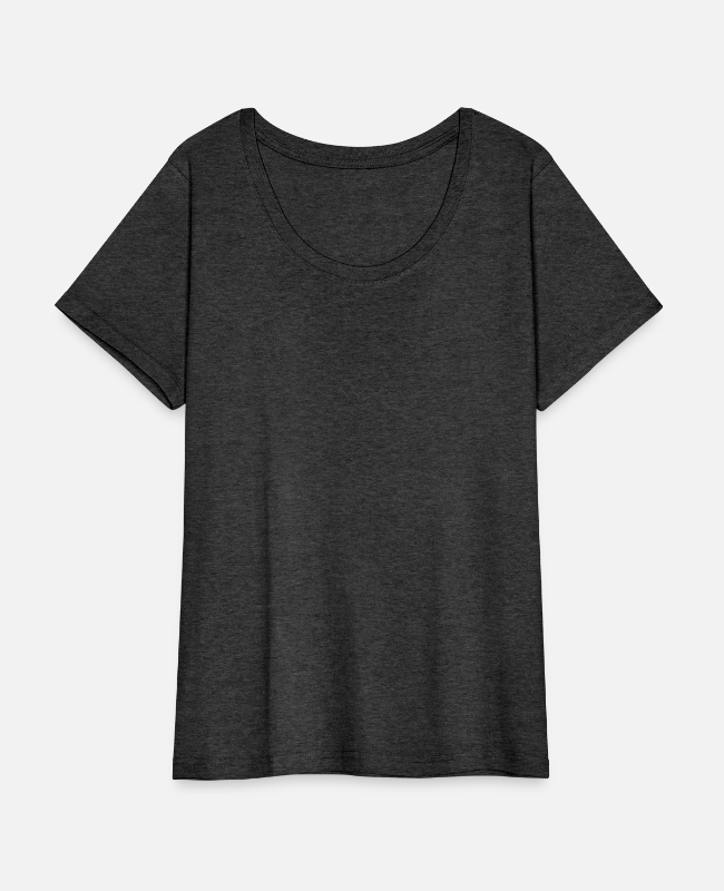 Women's Curvy T-Shirt Front - center
