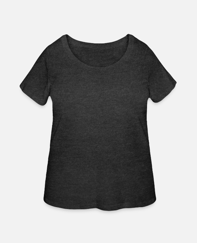 Women's Curvy T-Shirt Front - center