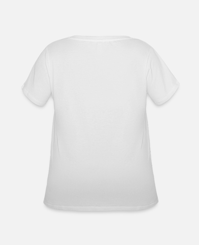 Women's Curvy T-Shirt Back - center