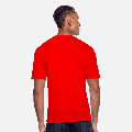 Men's Moisture Wicking Performance T-Shirt Back - Slide 3