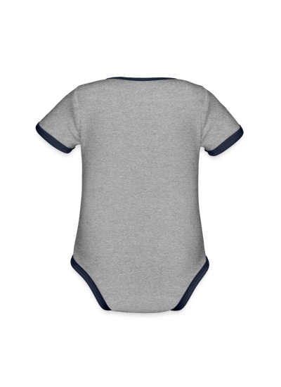 Large preview image 2 for Organic Contrast Short Sleeve Baby Bodysuit | Spreadshirt 1268
