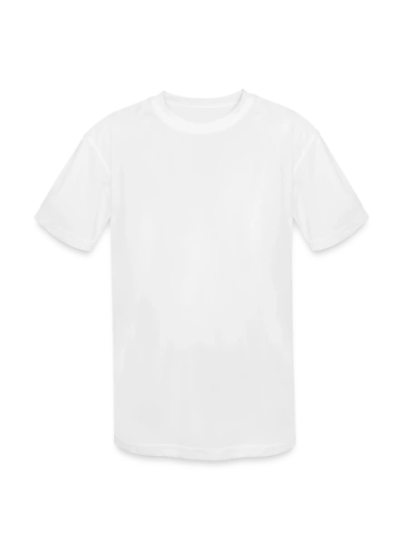 T-shirt performance Enfant - blanc - Devant
