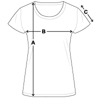 T-skjorte med temaet for kvinner