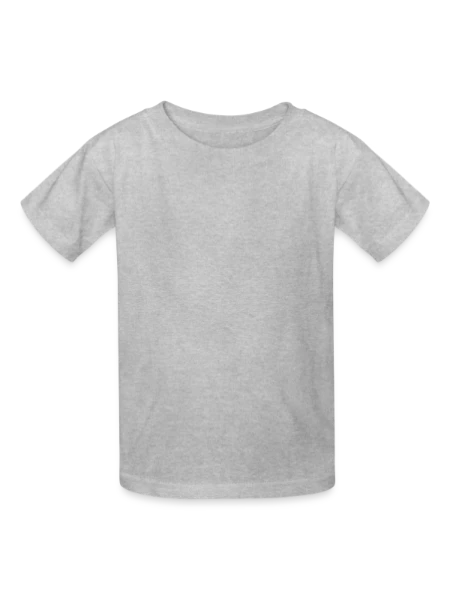 Gildan Ultra Cotton Youth T-Shirt - heather gray - Front
