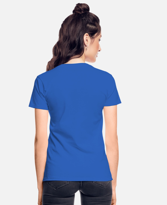 Gildan Ultra Cotton Ladies T-Shirt Back - center