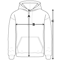Tung blandning vuxen hoodie | Gildan G18500