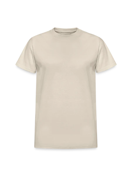 Heavyweight Unisex T-Shirt by Gildan - Sand - Front