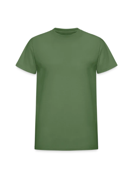 Heavyweight Unisex T-Shirt by Gildan - military green - Front