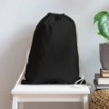 Cotton Drawstring Bag Front - Slide 3