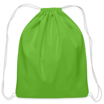 Cotton Drawstring Bag - clover - Front